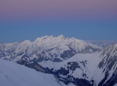 Fonds d'cran Voyages : Europe Vue depuis les rochers de Naye