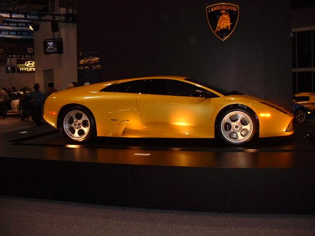 Wallpapers Cars Lamborghini salon de l'auto 2004 lamborghini 3 (slammer)