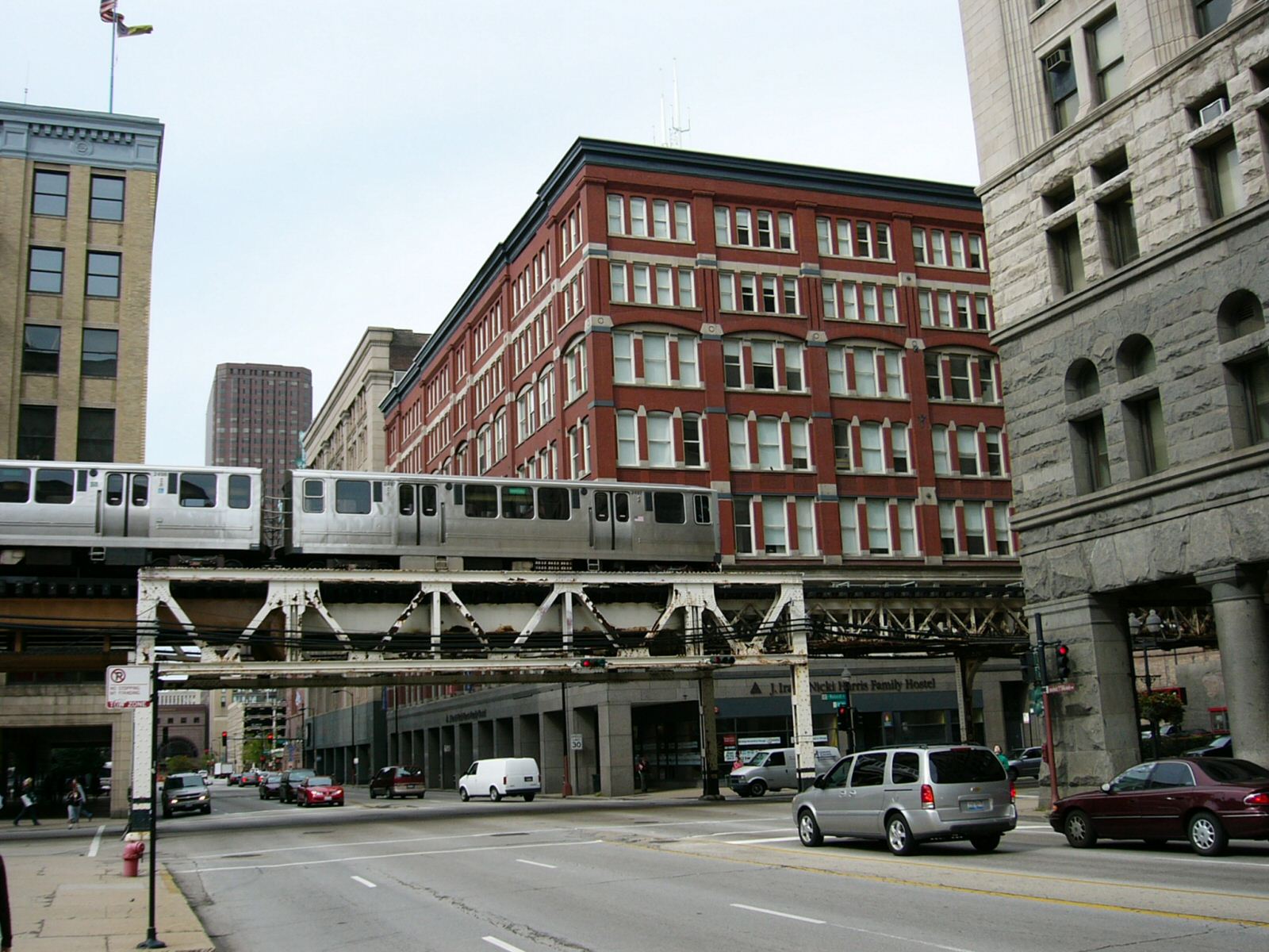 Fonds d'cran Voyages : Amrique du nord Etats-Unis El Train Chicago