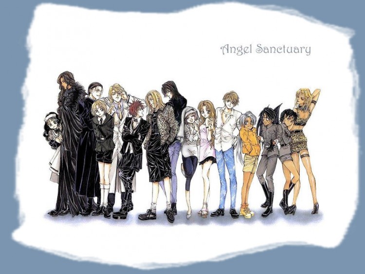 Wallpapers Manga Angel Sanctuary tof de groupe