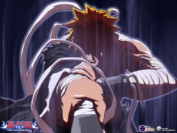 Fonds d'cran Manga Bleach Bleach - Ichigo - Bankai - 1600x1200