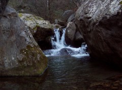 Fonds d'cran Nature Cascade du Cady 1