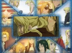 Fonds d'cran Manga edward et winry