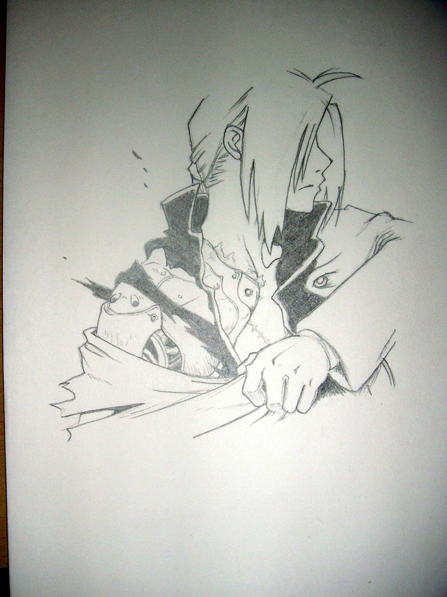 Fonds d'cran Art - Crayon Manga - Fullmetal Alchemist Ed