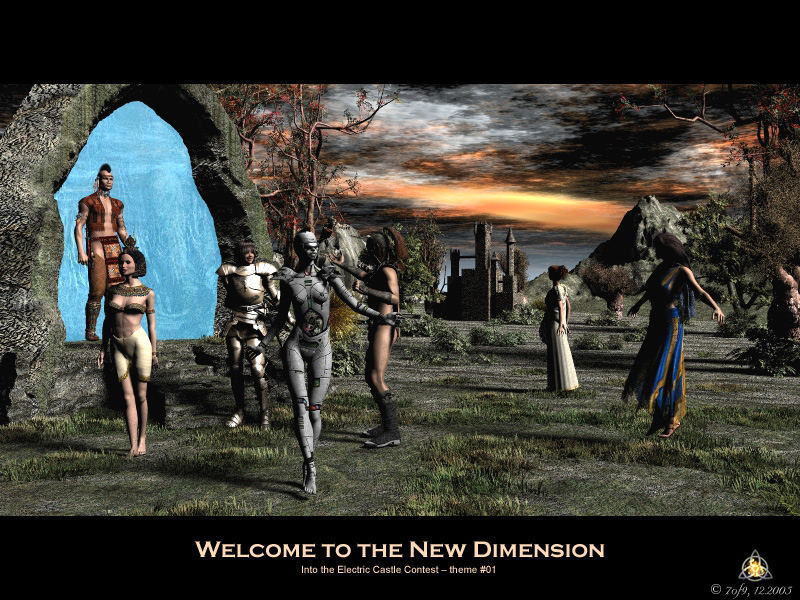 Wallpapers Digital Art 3D - Vue Welcome to the New Dimension