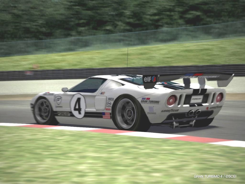 Fonds d'cran Jeux Vido Gran Turismo 4 Ford GT (2)