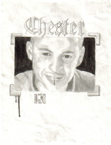 Wallpapers Art - Pencil Music Chester Linkin Park