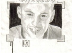 Fonds d'cran Art - Crayon Chester Linkin Park