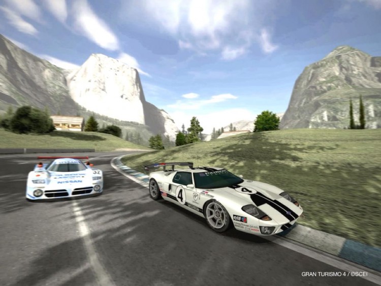 Wallpapers Video Games Gran Turismo 4 Ford GT (3)