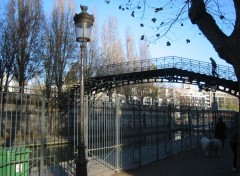 Wallpapers Trips : Europ Paris - Passerelle sur le canal St-Martin