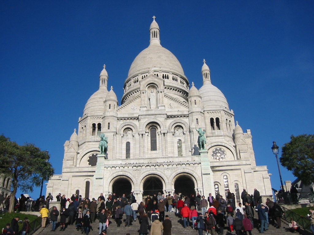 Wallpapers Trips : Europ France > Ile-de-France Paris - Monte au Sacr-Coeur