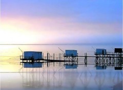 Fonds d'cran Nature MIRAGE SUR LES CARRELETS