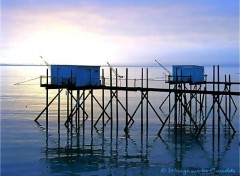 Wallpapers Nature MIRAGE SUR LES CARRELETS