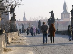 Fonds d'cran Voyages : Europe Pont CharlesV Prague