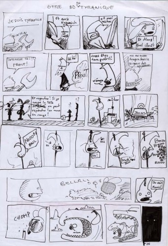 Fonds d'cran Art - Crayon BDs - Divers planche 6