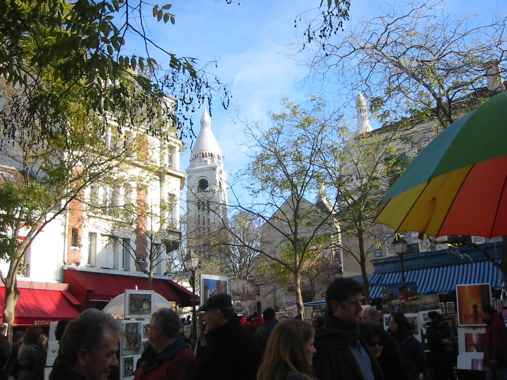 Fonds d'cran Voyages : Europe France > Ile-de-France Paris - Place du Tertre 1