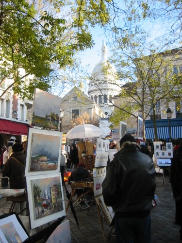 Fonds d'cran Voyages : Europe France > Ile-de-France Paris - Place du Tertre 2