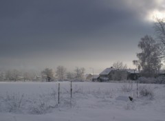 Fonds d'cran Voyages : Europe Ciel de neige