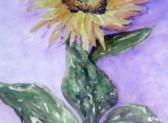 Fonds d'cran Art - Peinture Tournesol