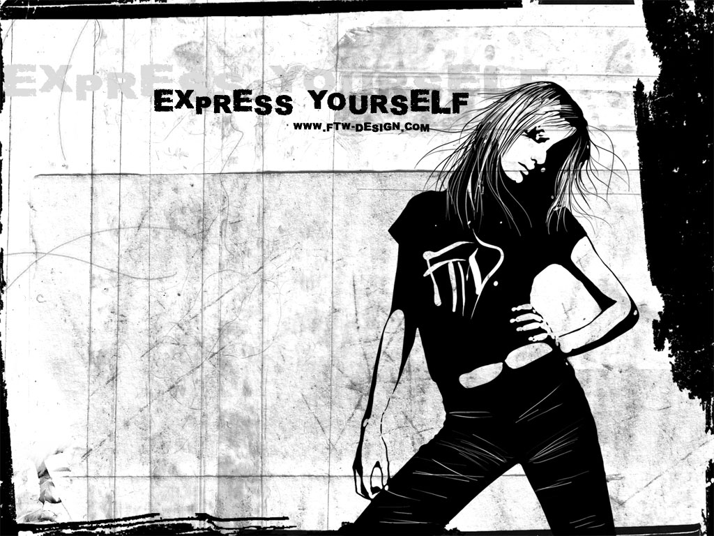 Wallpapers Brands - Advertising Websites - Misc Express Yourself