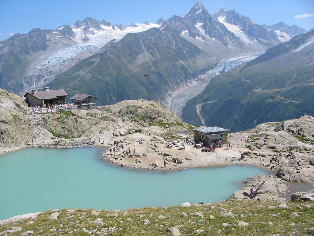 Wallpapers Trips : Europ France > Rhne-Alpes Le Lac blanc, Chamonix