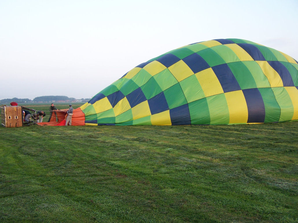 Fonds d'cran Avions Montgolfires - Dirigeables bapteme de montgolfiere