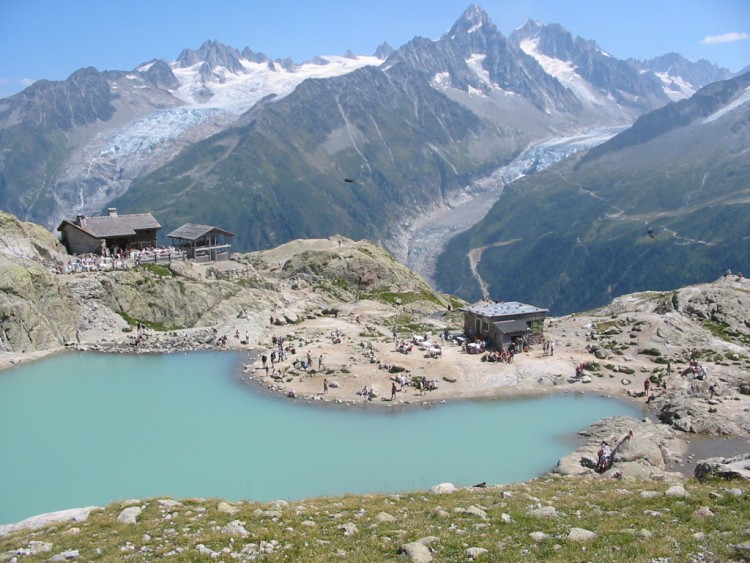 Fonds d'cran Voyages : Europe France > Rhne-Alpes Le Lac blanc, Chamonix