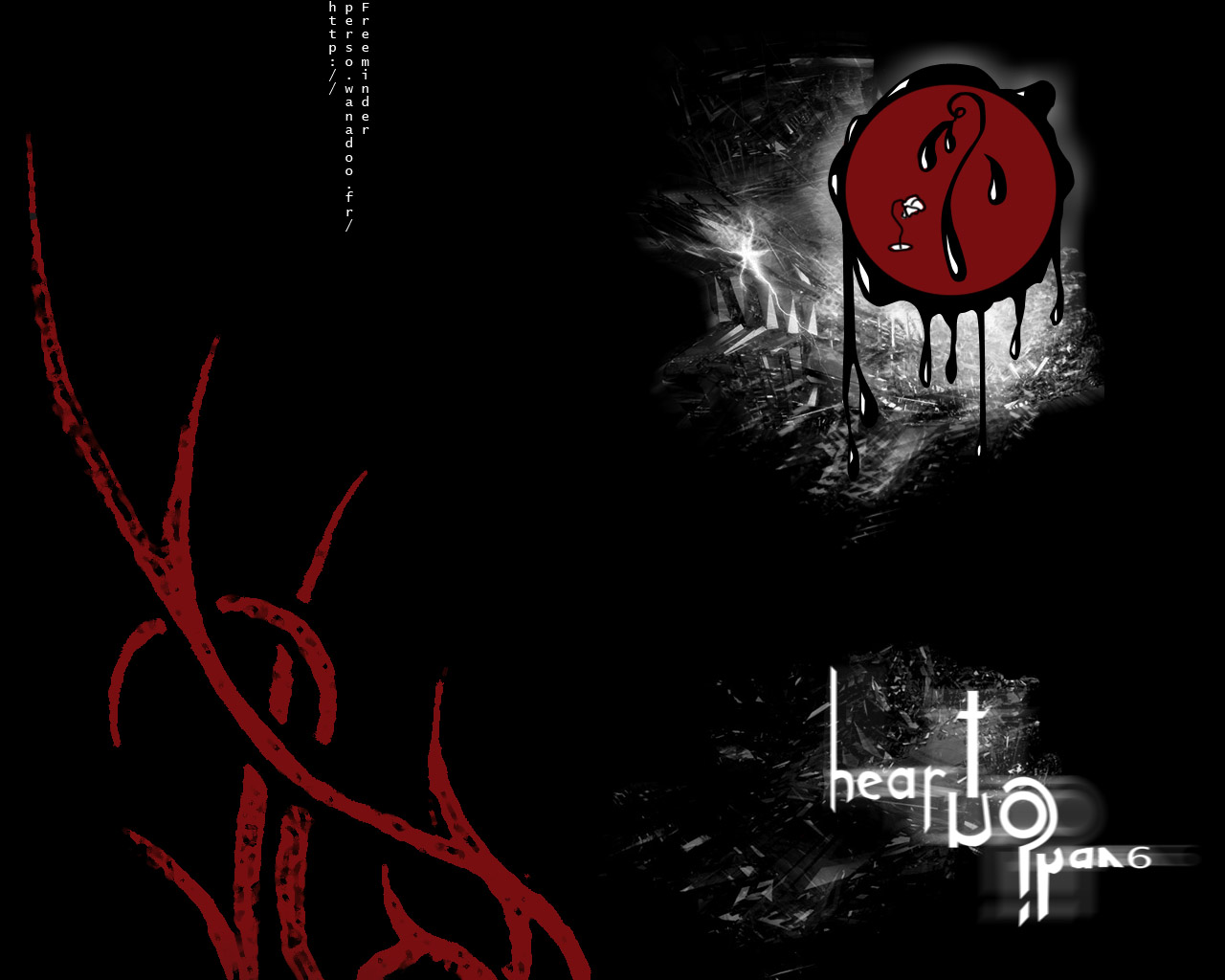 Wallpapers Digital Art Style Goth Have No Heart?