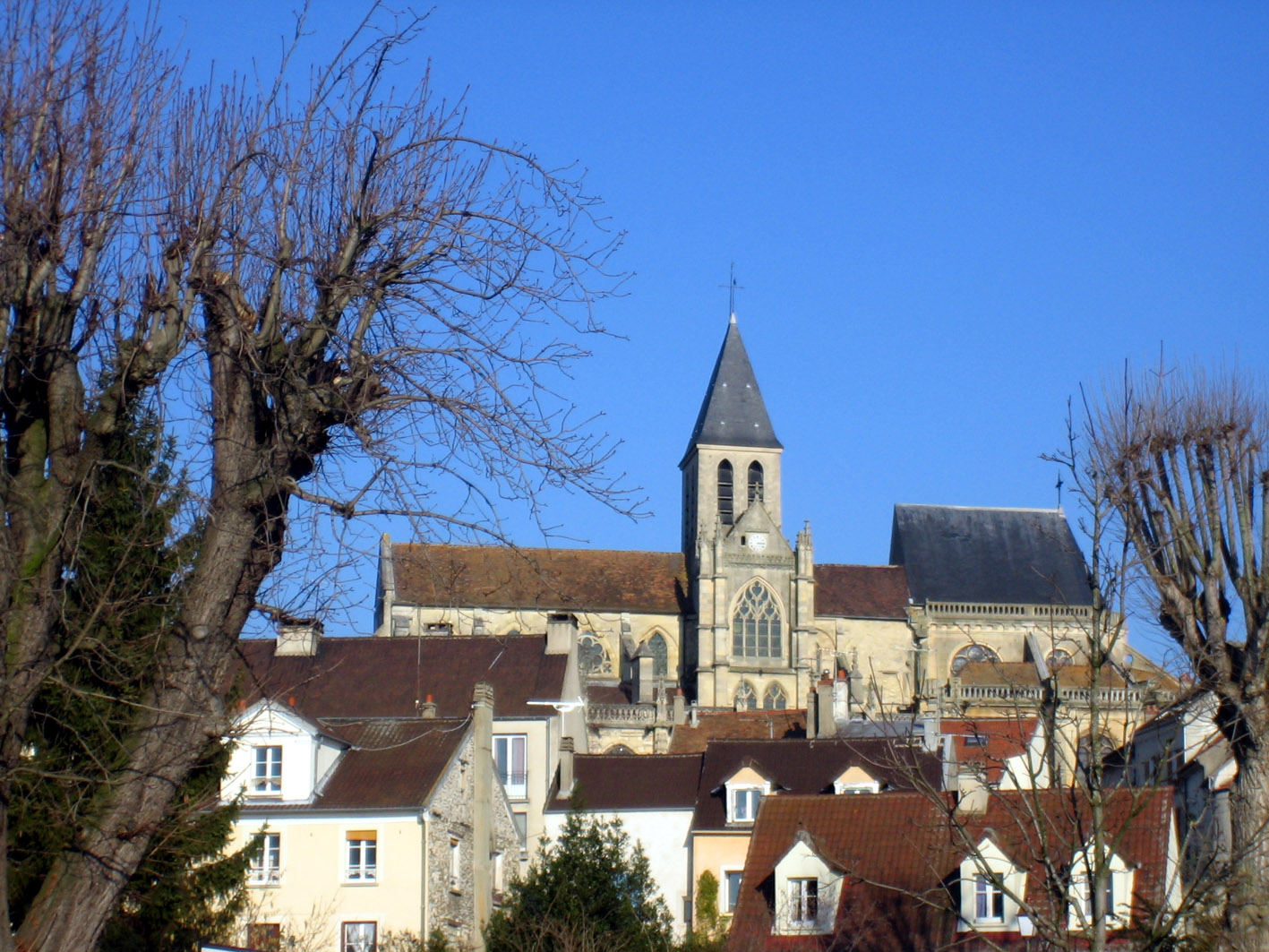 Wallpapers Constructions and architecture Religious Buildings Triel sur seine