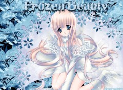 Fonds d'cran Manga Frozen Beauty