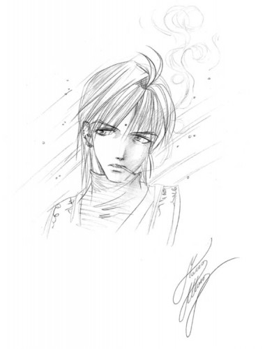 Fonds d'cran Art - Crayon Manga - Gensmaden Saiyuki Sanzo