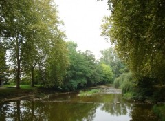 Wallpapers Nature reflets d'eau . (landes )