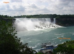 Wallpapers Trips : North America les chutes du niagara. (canada)