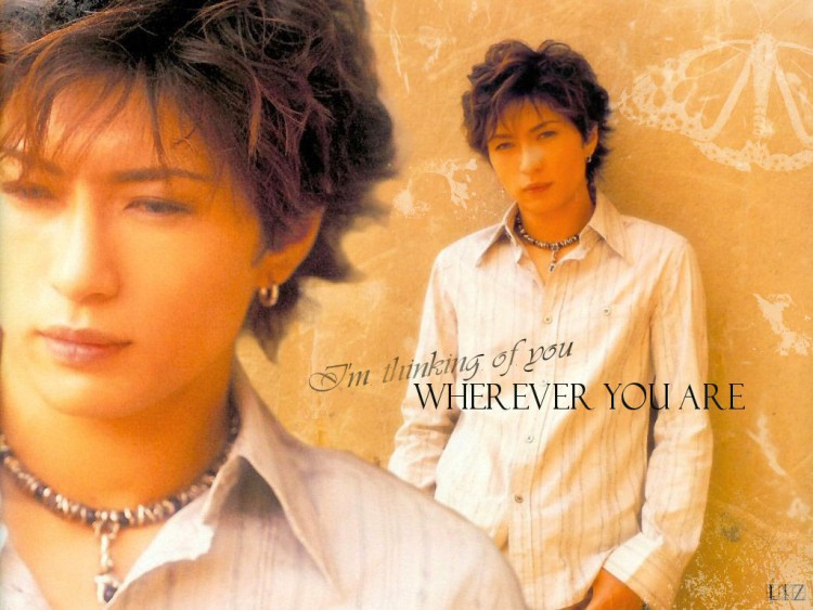 Wallpapers Music Gackt Thinking of you