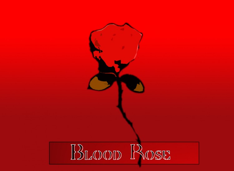 Fonds d'cran Art - Numrique Nature - Fleurs Blood Rose