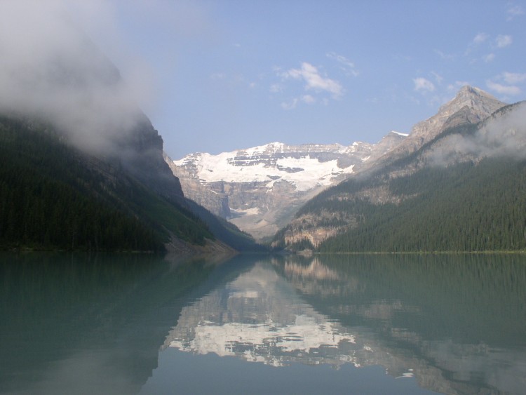 Wallpapers Nature Mountains reflets de montagne au canada