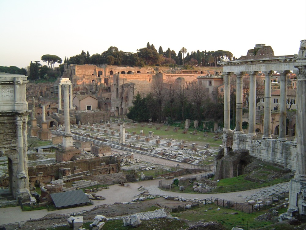 Fonds d'cran Voyages : Europe Italie Il Foro Romano al giorno, Rome