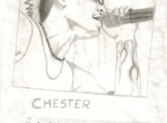 Wallpapers Art - Pencil chester linkin park