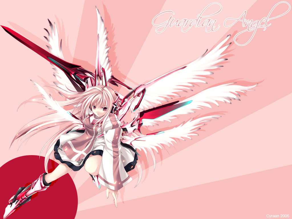 Wallpapers Manga Girl Guardian Angel