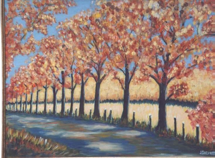 Fonds d'cran Art - Peinture Paysages Divers automne en fenouillde