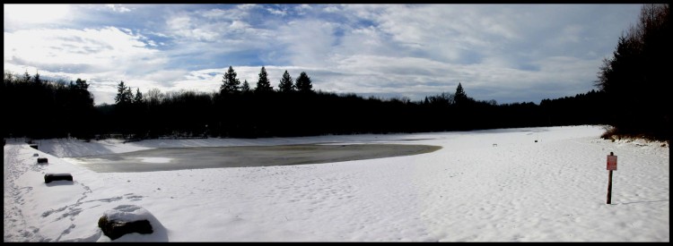 Wallpapers Nature Saisons - Winter Panoramique hivernal