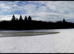 Fonds d'cran Nature Panoramique hivernal