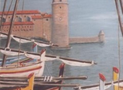 Wallpapers Art - Painting collioure