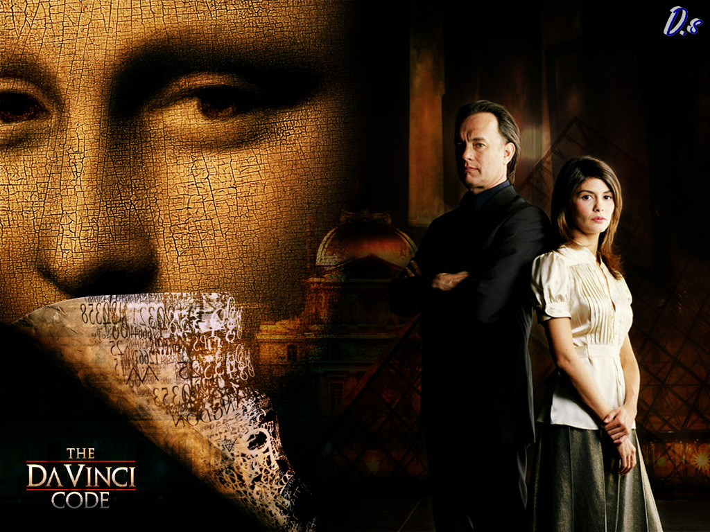 Wallpapers Movies Da Vinci Code Robert Langdon and Sophie Neveu