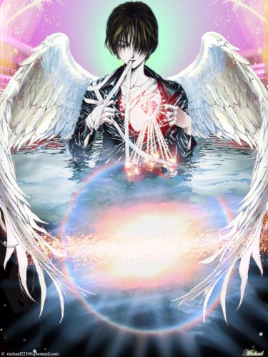 Wallpapers Digital Art Manga Angel's heart