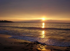 Fonds d'cran Nature Coucher de soleil de Bretagne