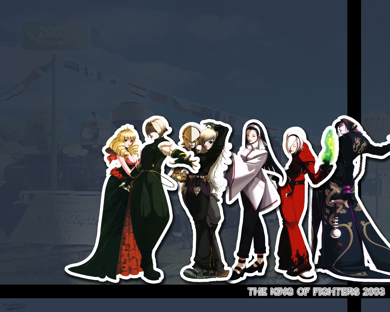 Fonds d'cran Jeux Vido King Of Fighters Groupe KOF 2003