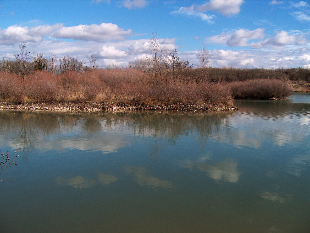 Wallpapers Nature Lakes - Ponds Etang prs de Lyon