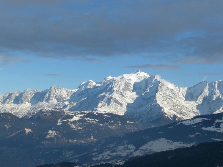 Fonds d'cran Nature Montagnes une autre vue du Mt Blanc