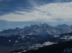 Fonds d'cran Nature Mt Blanc